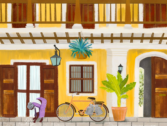 Waking up in Puducherry