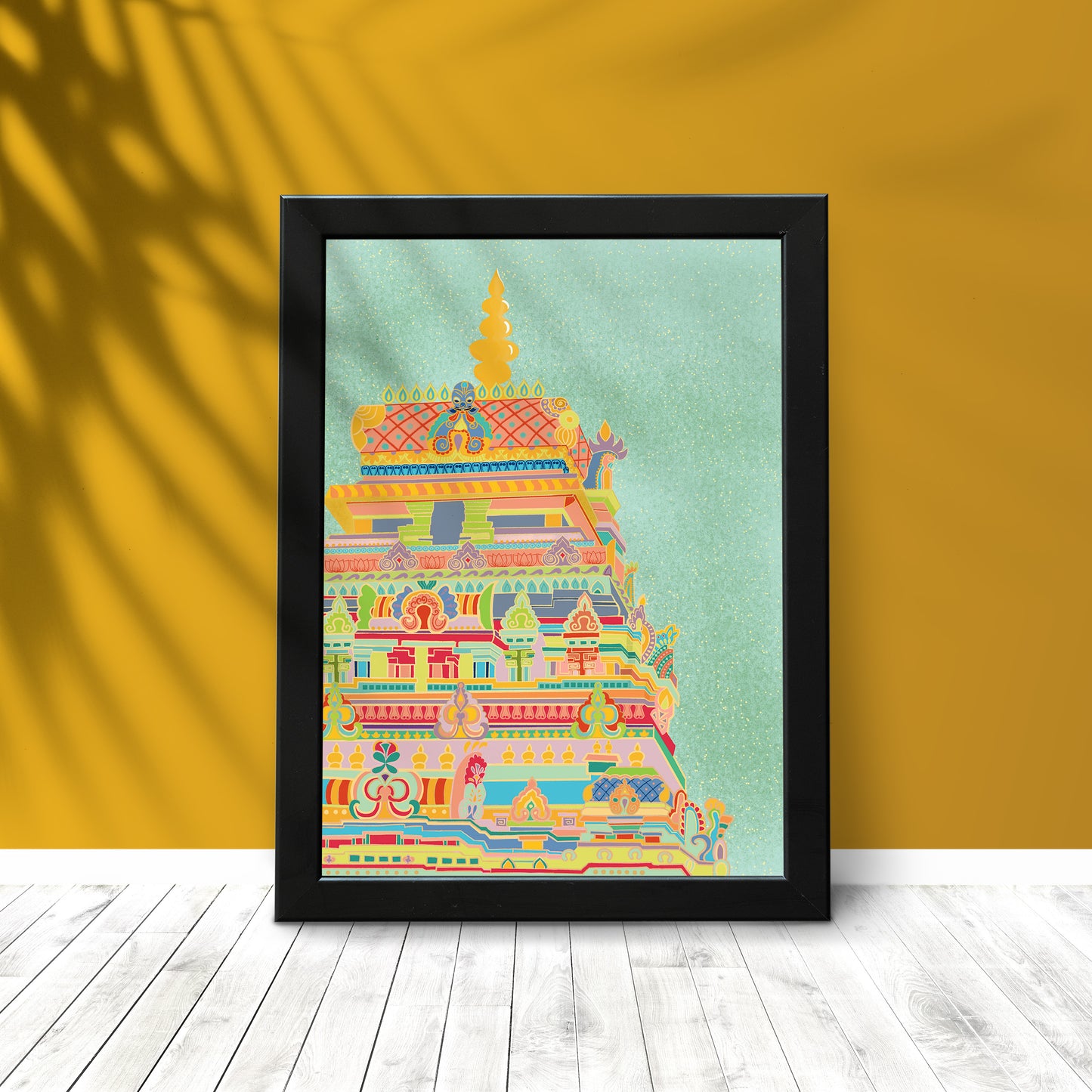 Pastel Gopuram