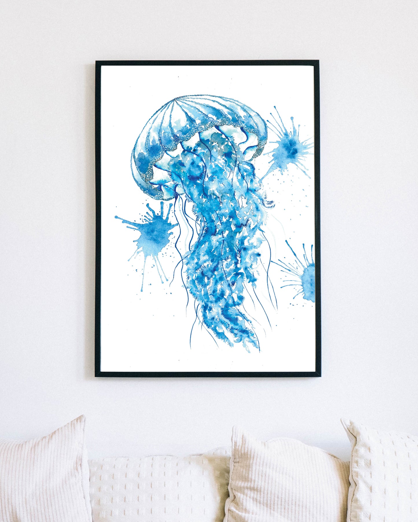 Sea Jelly | Sea creatures in Indigo