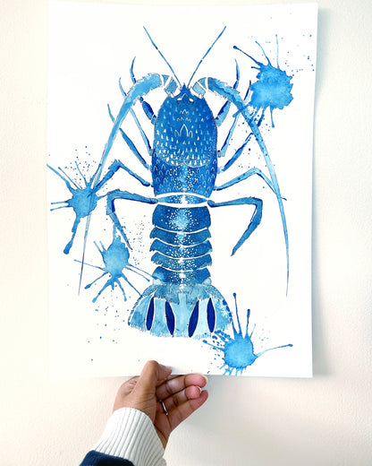 Crayfish | Sea creatures in Indigo