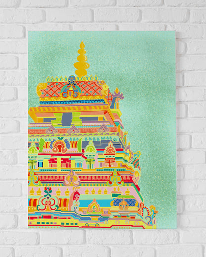 Pastel Gopuram