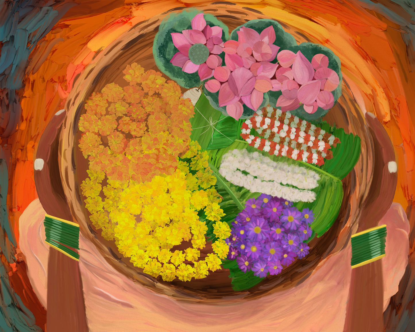 Phool tokri | A basket of blooms